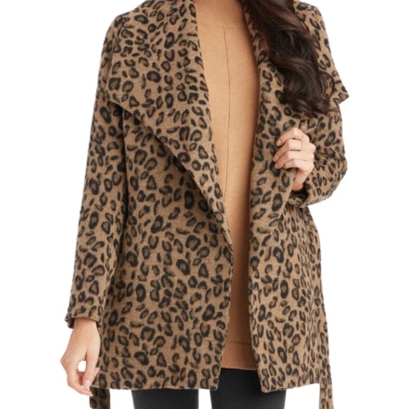 Mud Pie Leopard Coat - Picture 3 of 3